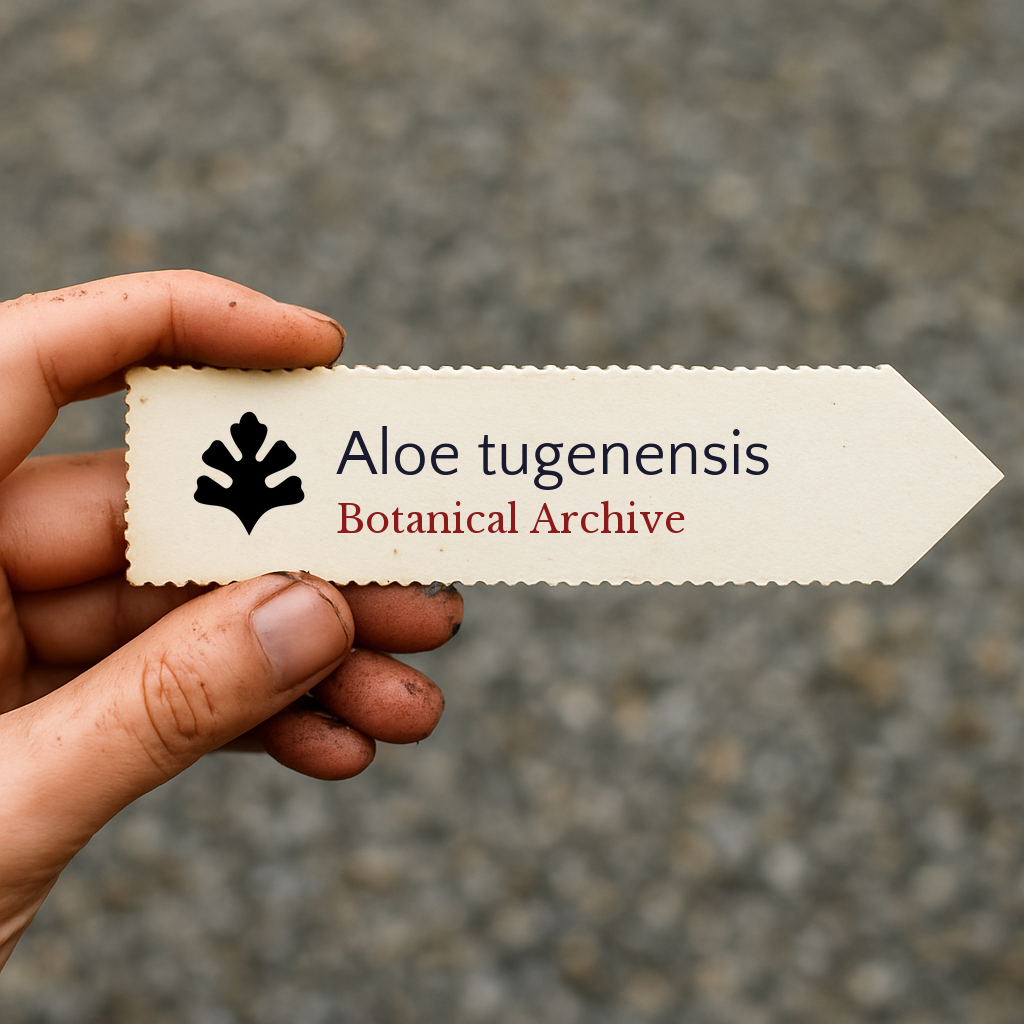 Aloe tugenensis | 10 SEEDS