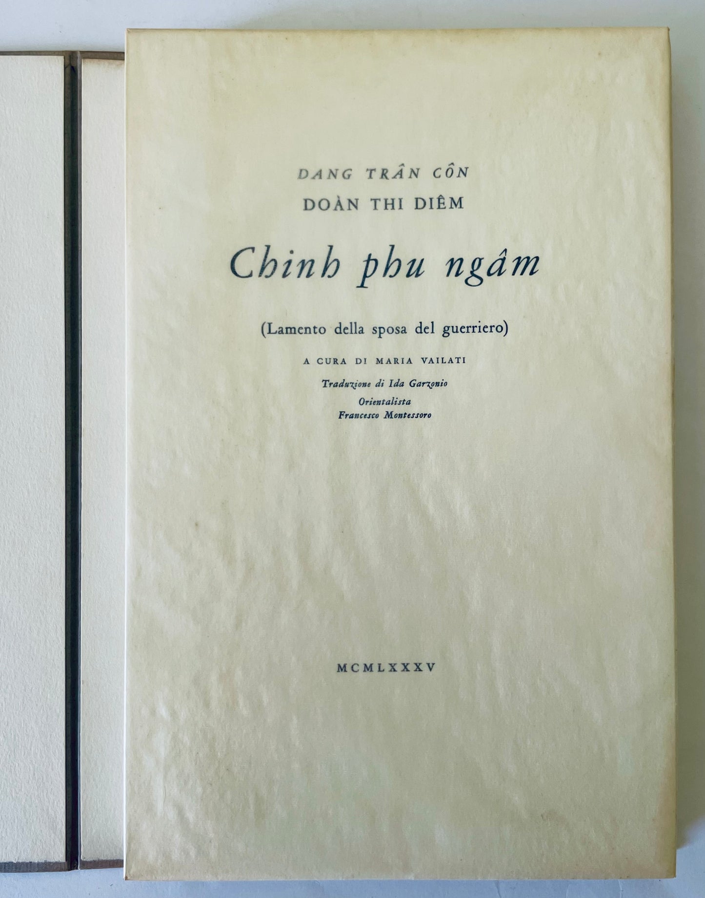 CHINH PHU NGAM | 1985 EDIZ. NUMERATA no 98 | D. T. CON-D. T. DIEM