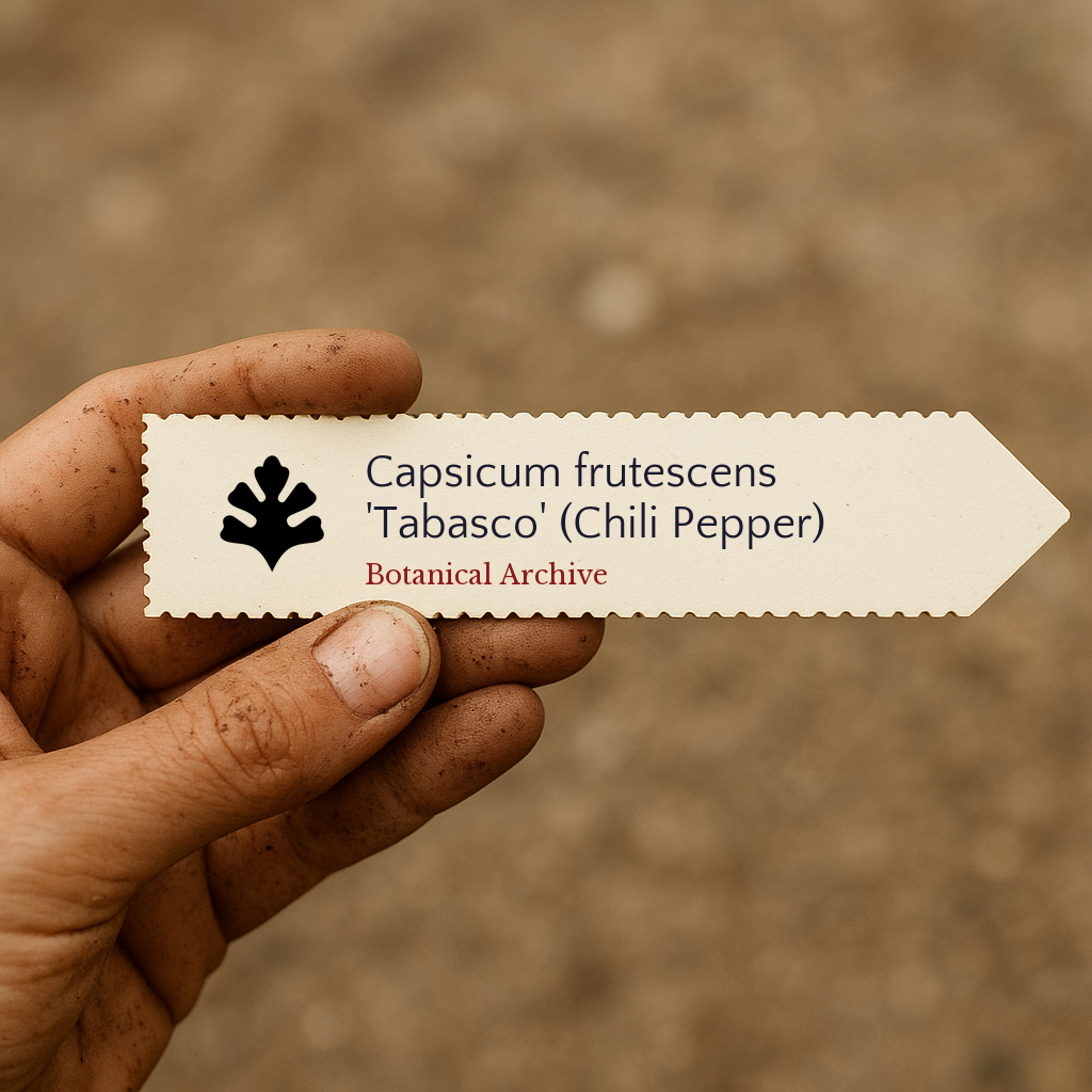 Capsicum frutescens 'Tabasco' | Chili Pepper | 1000 SEEDS