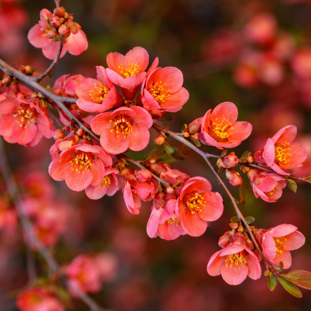 Chaenomeles superba cv RED JOY 25-40cm | Flowering quince