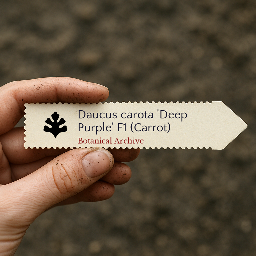 Daucus carota 'Deep Purple' F1 | Carrot | 100000 SEEDS