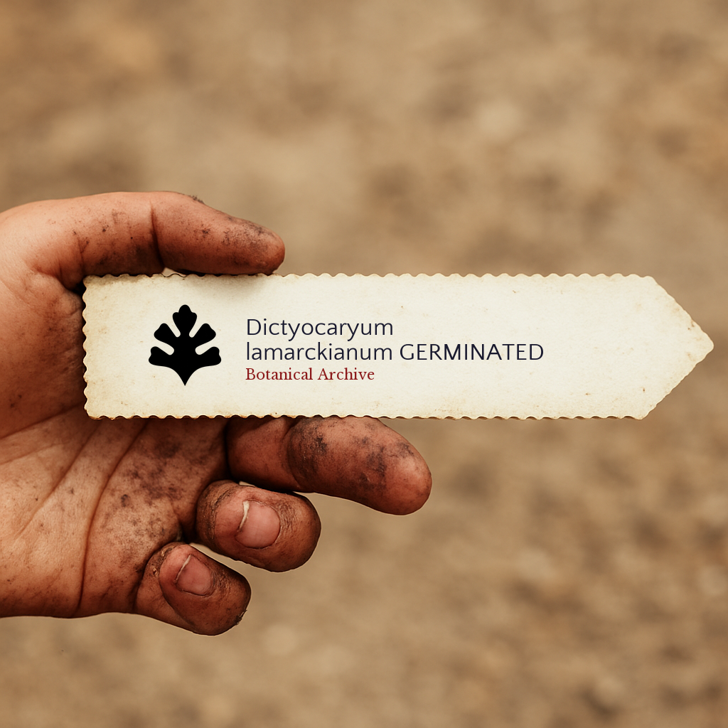 Dictyocaryum lamarckianum GERMINATED | Andean Royal Palm | 5 SEEDS