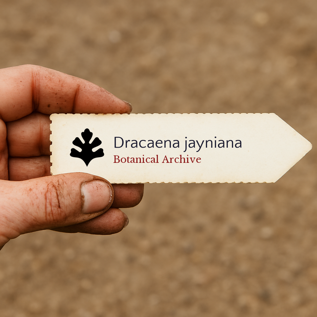 Dracaena jayniana | Jaynes Dragon Tree | 10 SEEDS