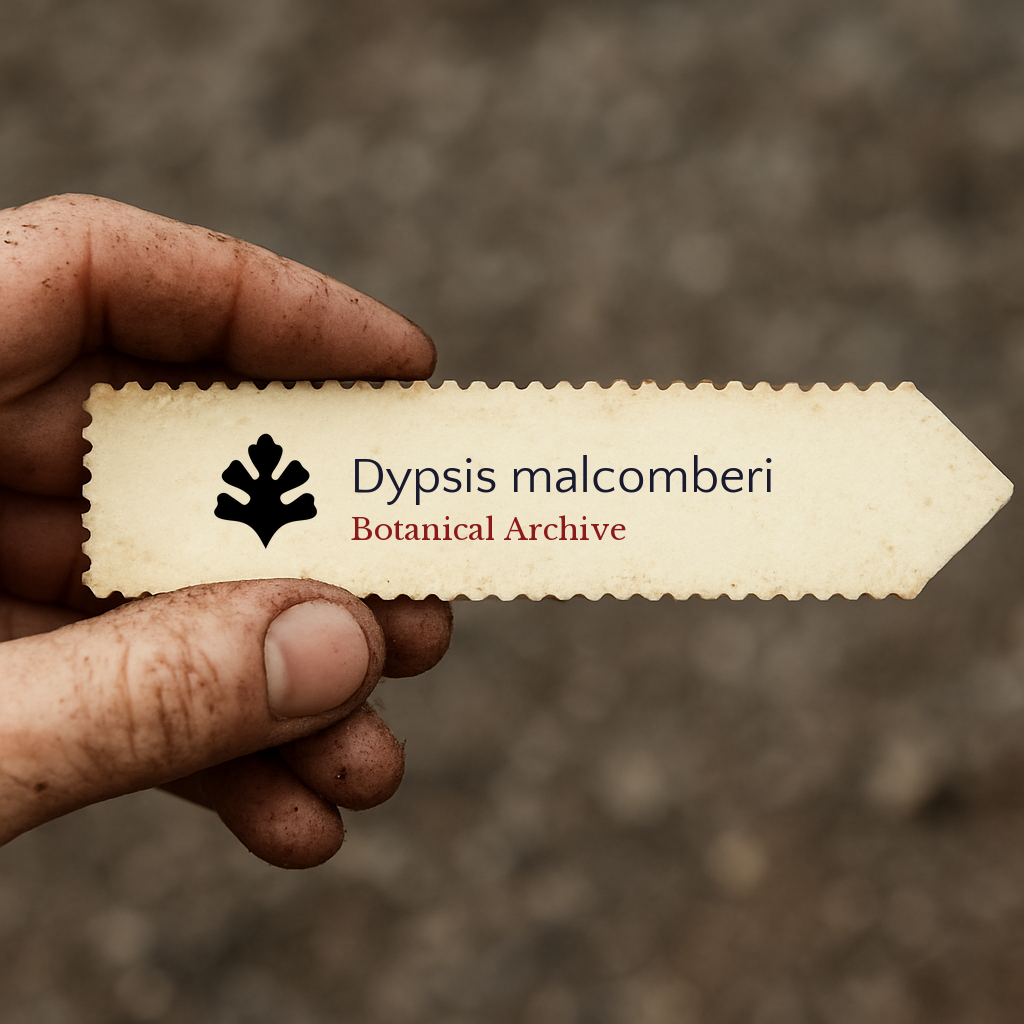 Dypsis malcomberi | Malcomber's Palm | 100 SEEDS