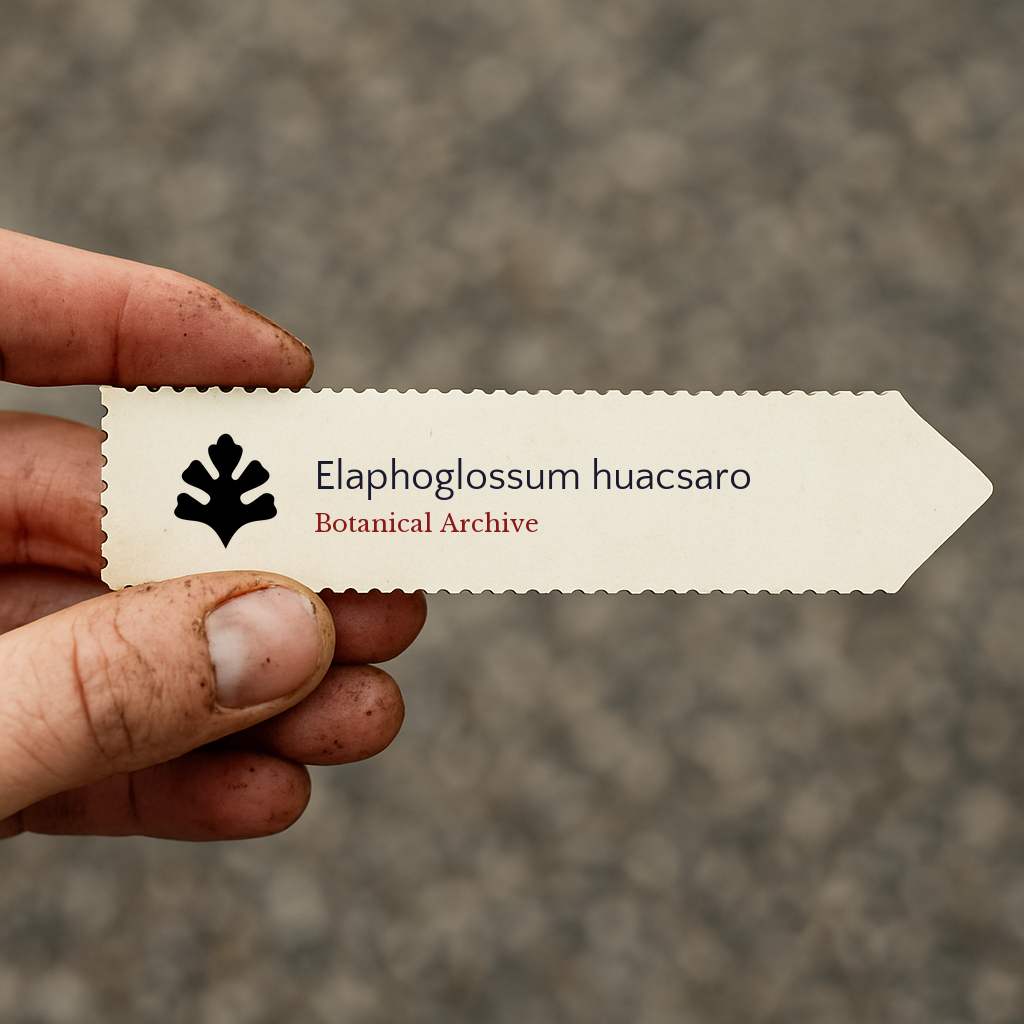 Elaphoglossum huacsaro | 100 SEEDS