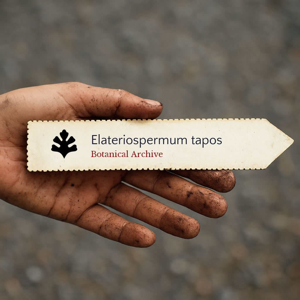 Elateriospermum tapos | Tapos Tree | 100 SEEDS