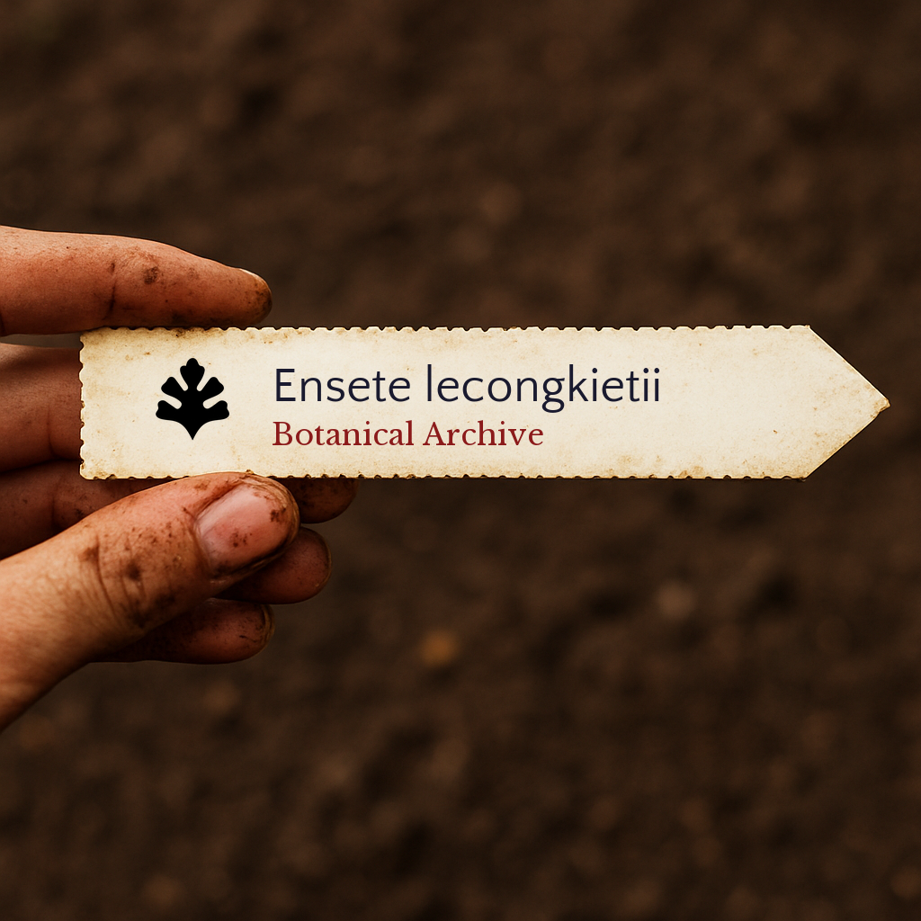 Ensete lecongkietii | Orphan Banana | 10000 SEEDS