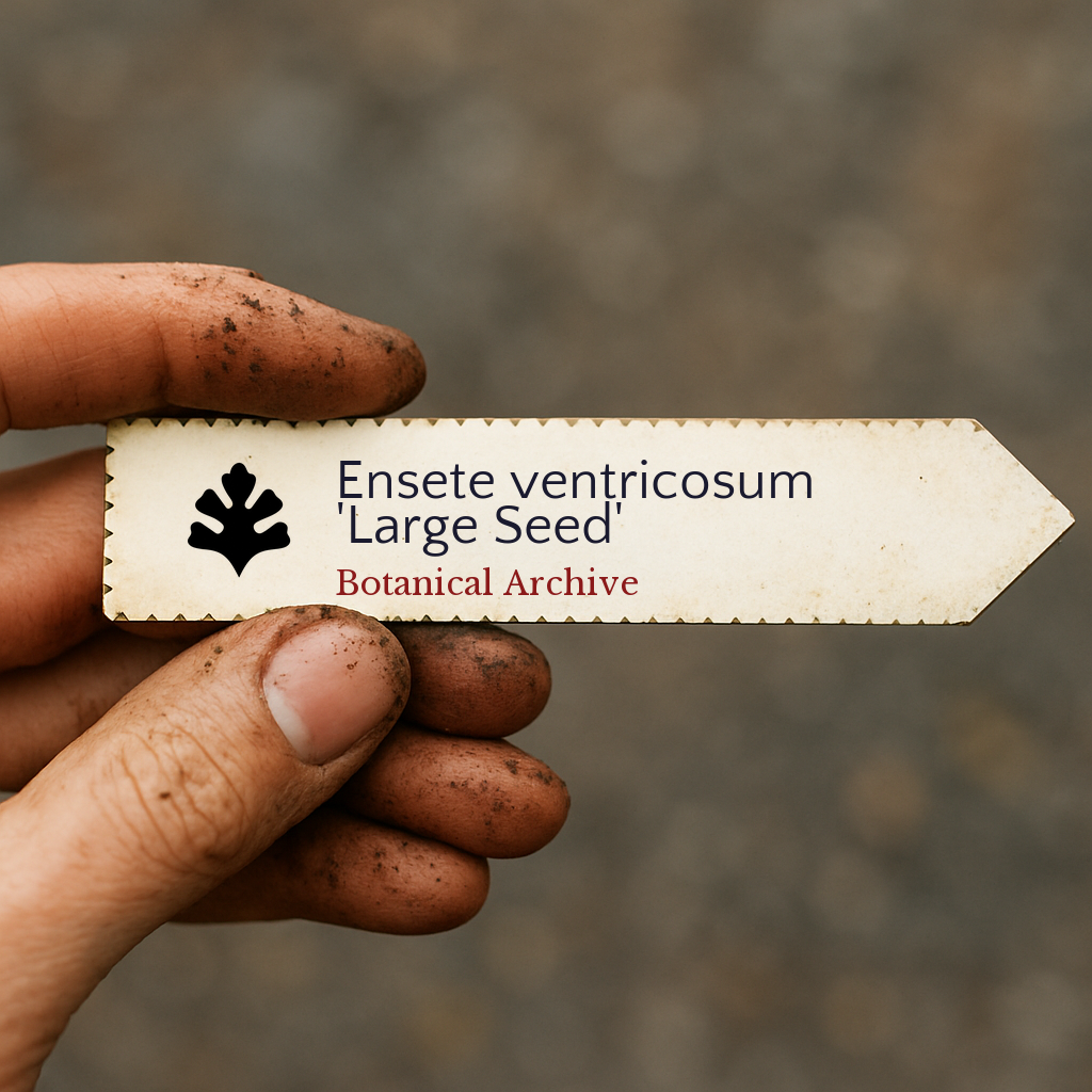Ensete ventricosum 'Large Seed' | Abyssinian Banana | 10 SEEDS