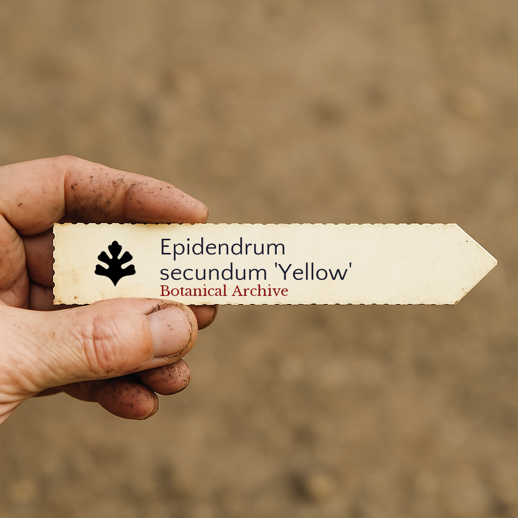Epidendrum secundum 'Yellow' | 100 SEEDS