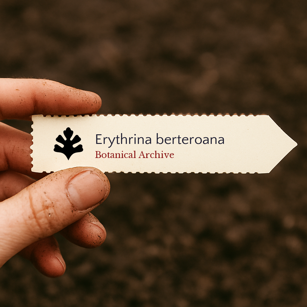 Erythrina berteroana | Pito Coral Tree | 10 SEEDS
