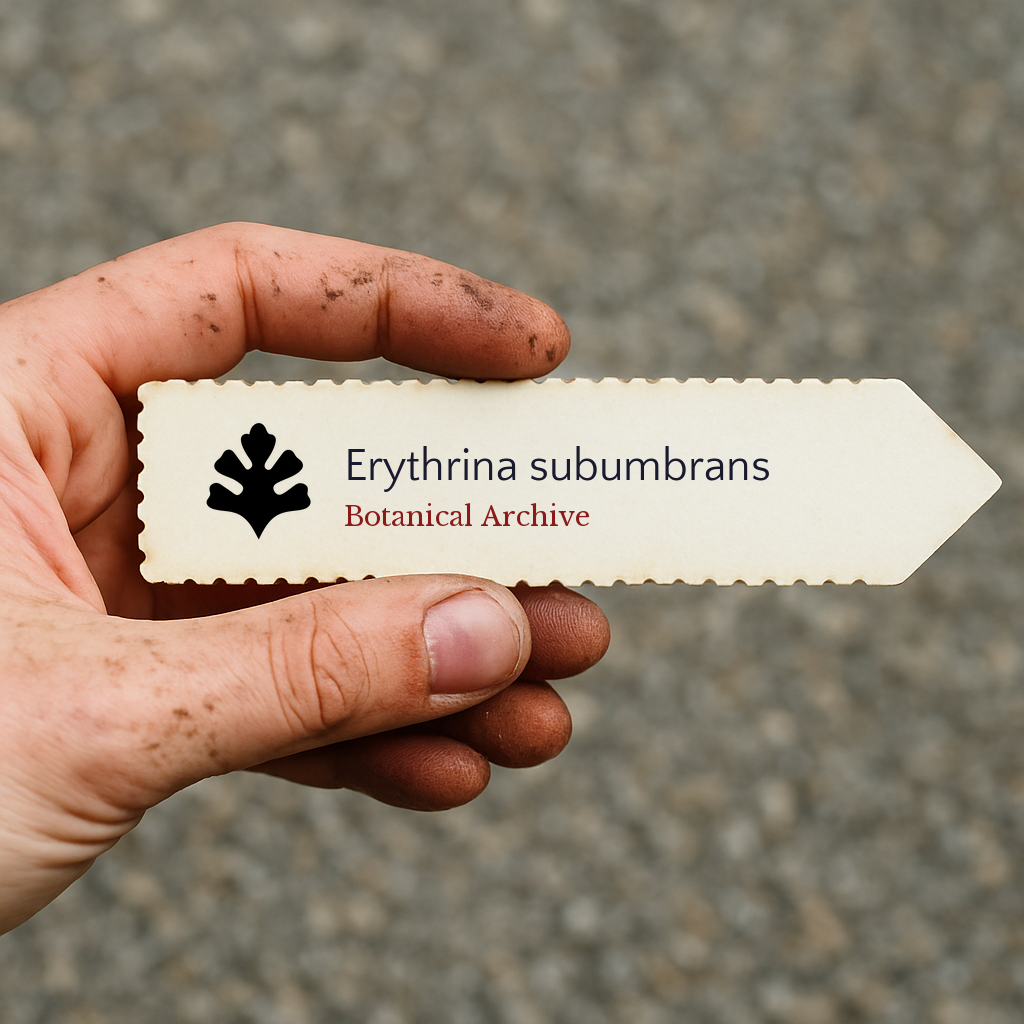 Erythrina subumbrans | 100 SEEDS