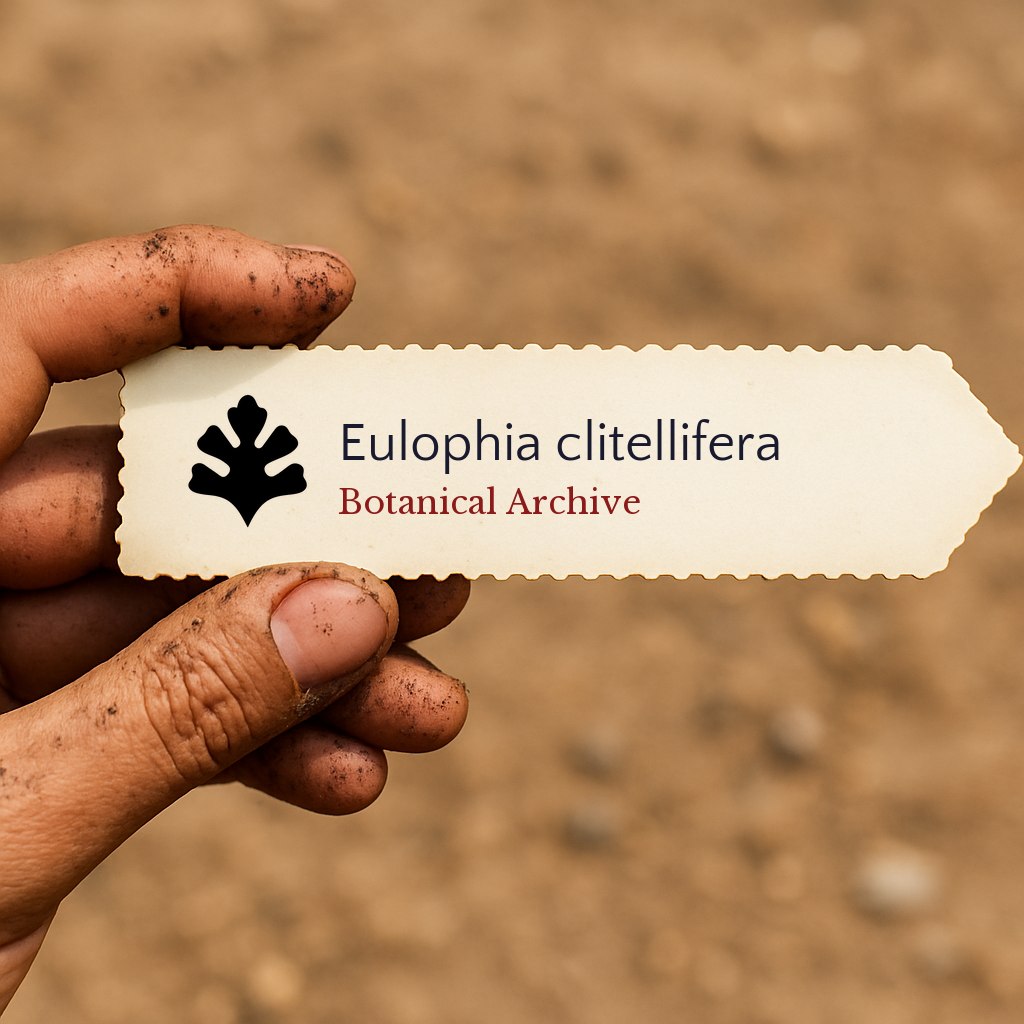 Eulophia clitellifera | 10 SEEDS