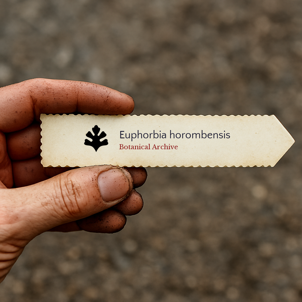 Euphorbia horombensis | 1000 SEEDS