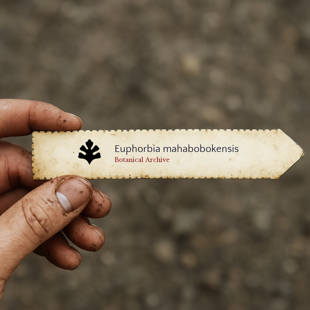 Euphorbia mahabobokensis | 100 SEEDS