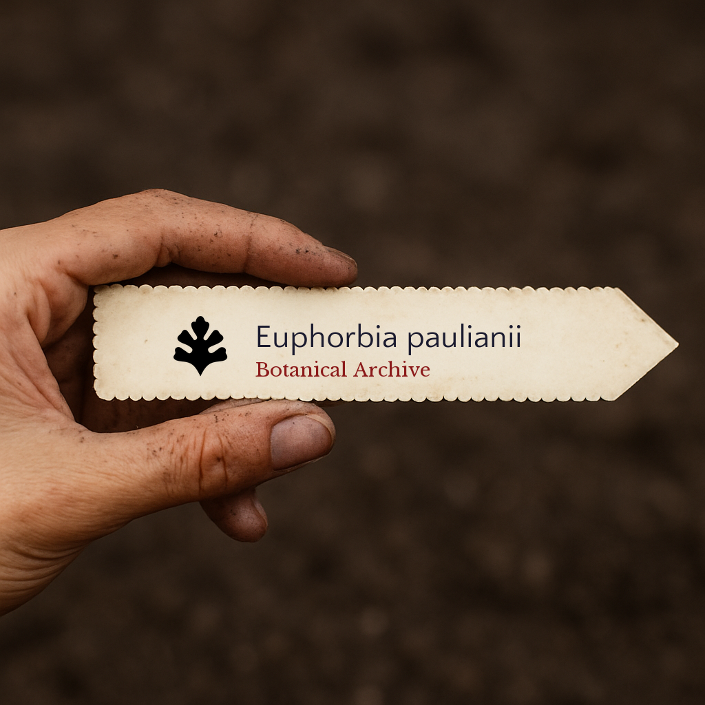 Euphorbia paulianii | 5 SEEDS