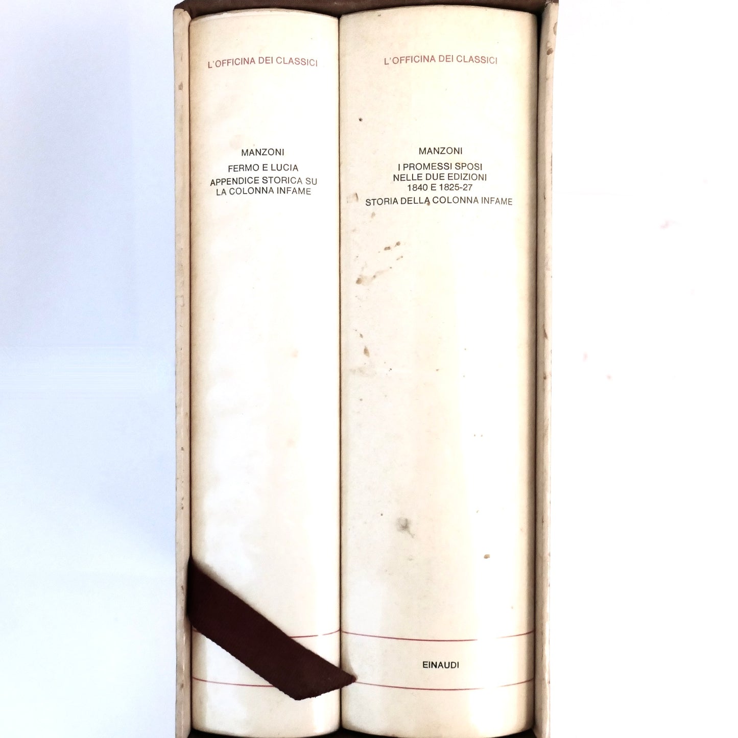 FERMO E LUCIA-I PROMESSI SPOSI-LA COLONNA INFAME V.1-2 | 1972 | A. MANZONI