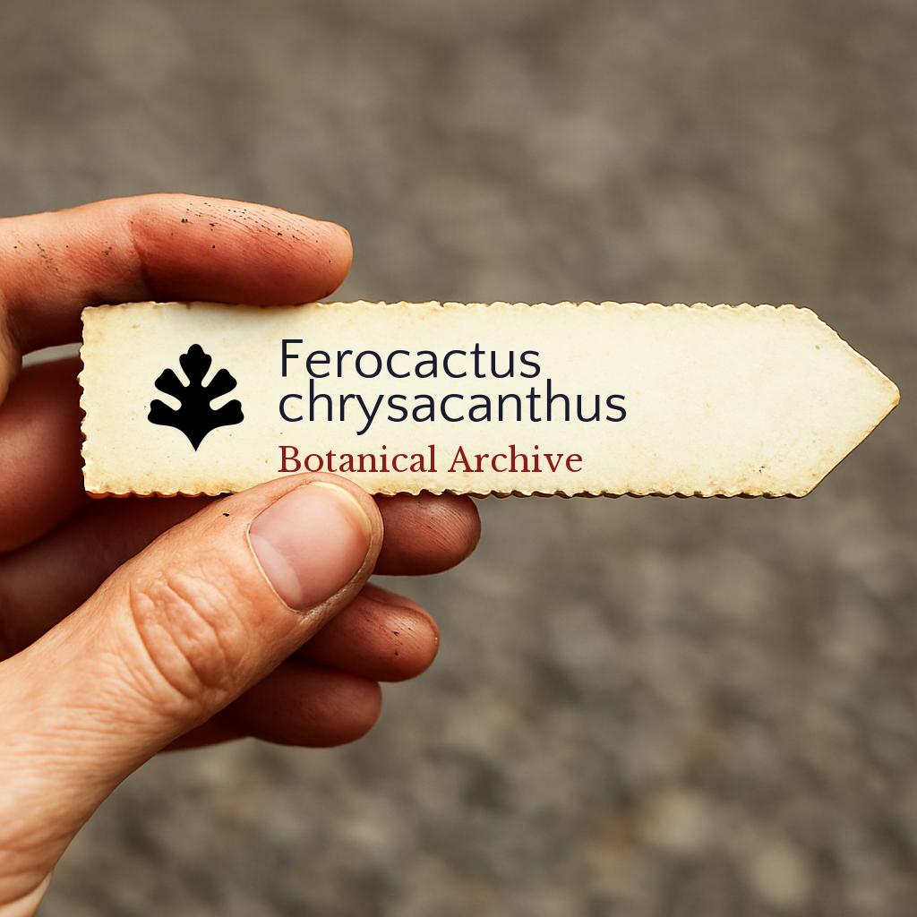 Ferocactus chrysacanthus | 10 SEEDS