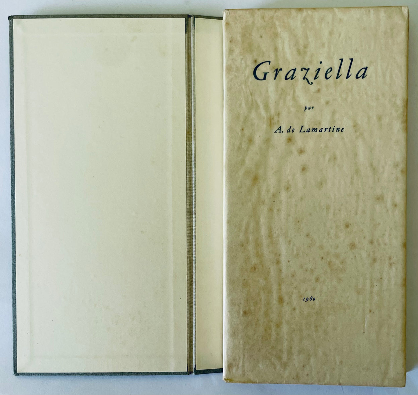 GRAZIELLA | 1980 EDIZ. LIM. no 155 di 310 | ALPHONSE DE LAMARTINE
