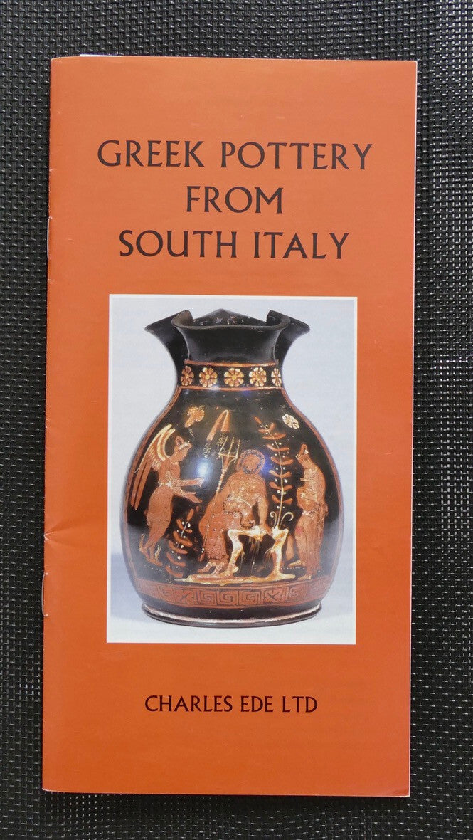 Catalogo di Ceramiche Greche del Sud Italia di Charles Ede Ltd con illustrazioni di antichi vasi