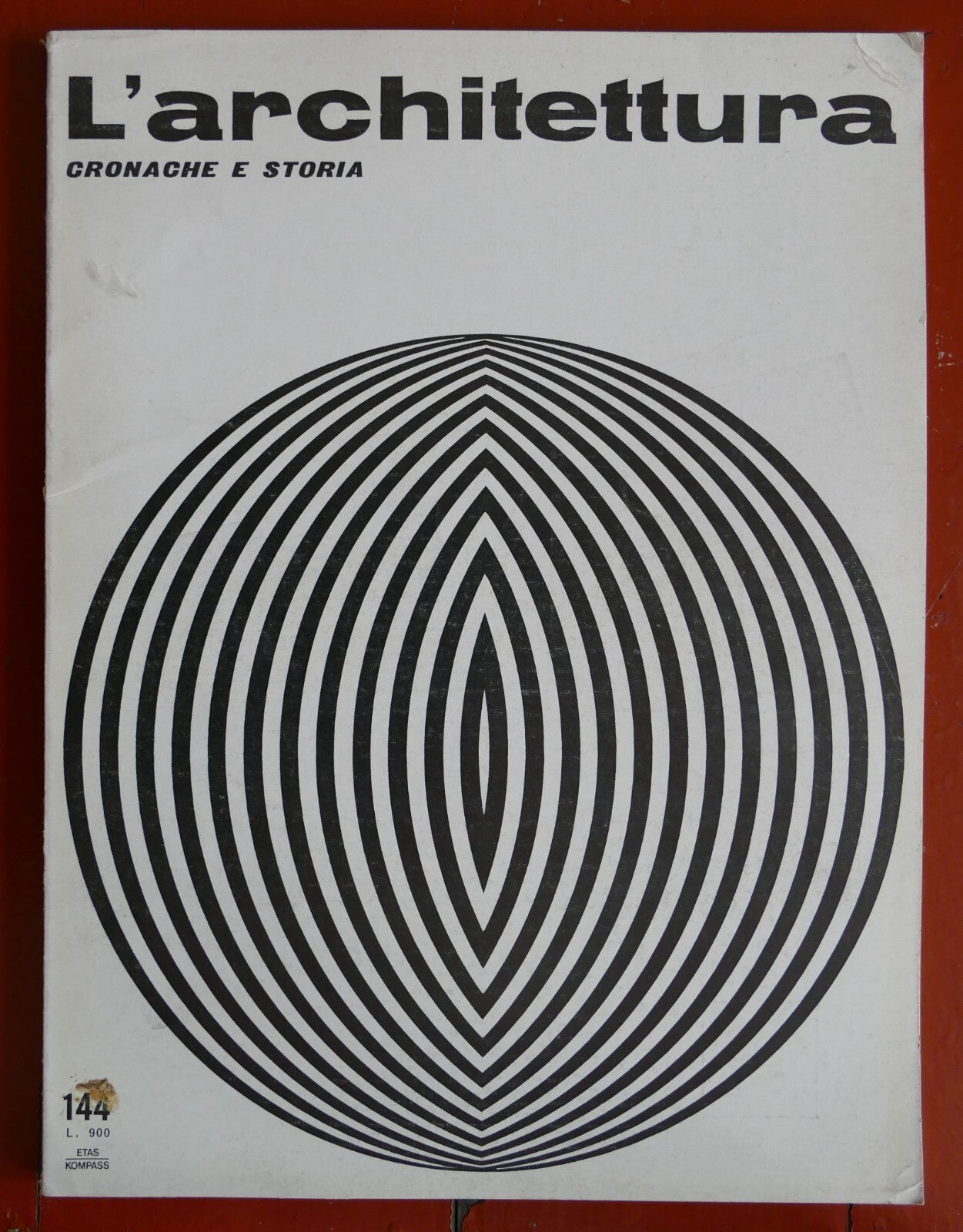 L'Architettura n.144 Rivista italiana di architettura focalizzata su cronache e storia
