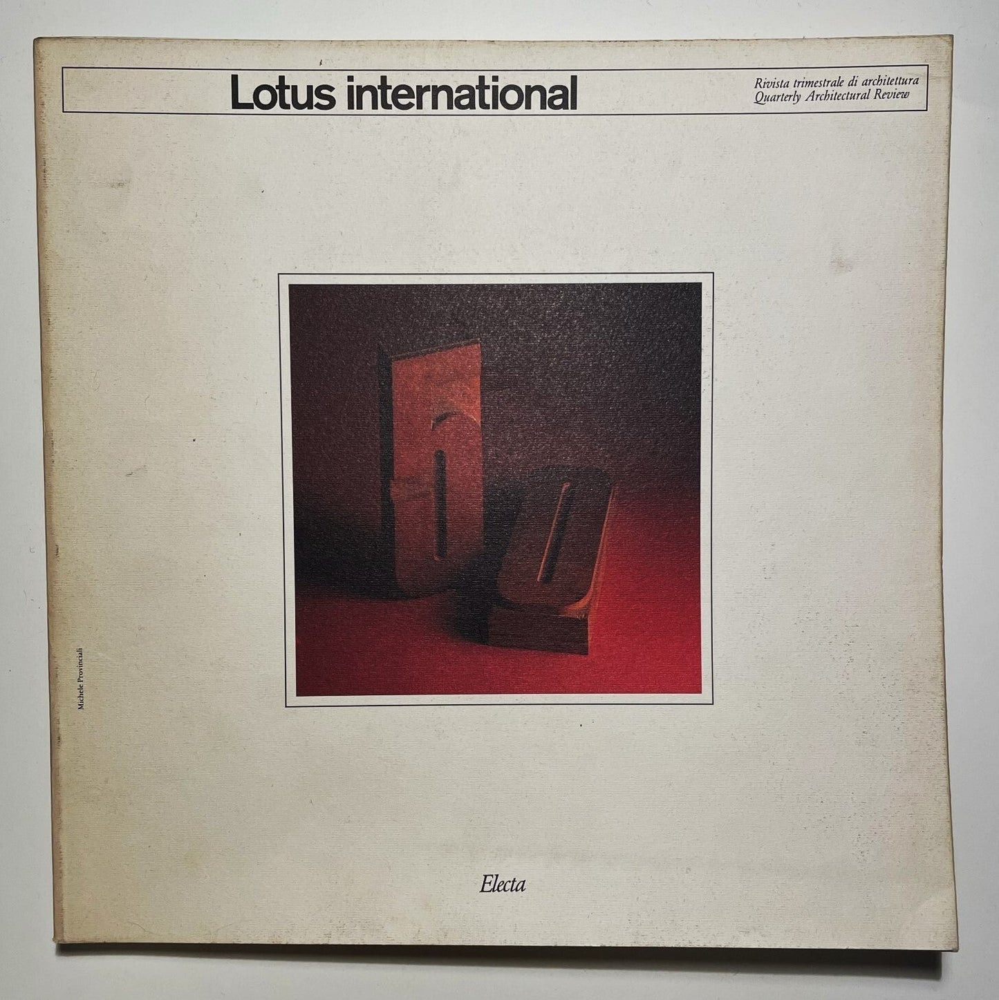Lotus International n. 50 1986 rivista trimestrale vintage di architettura italiana Electa