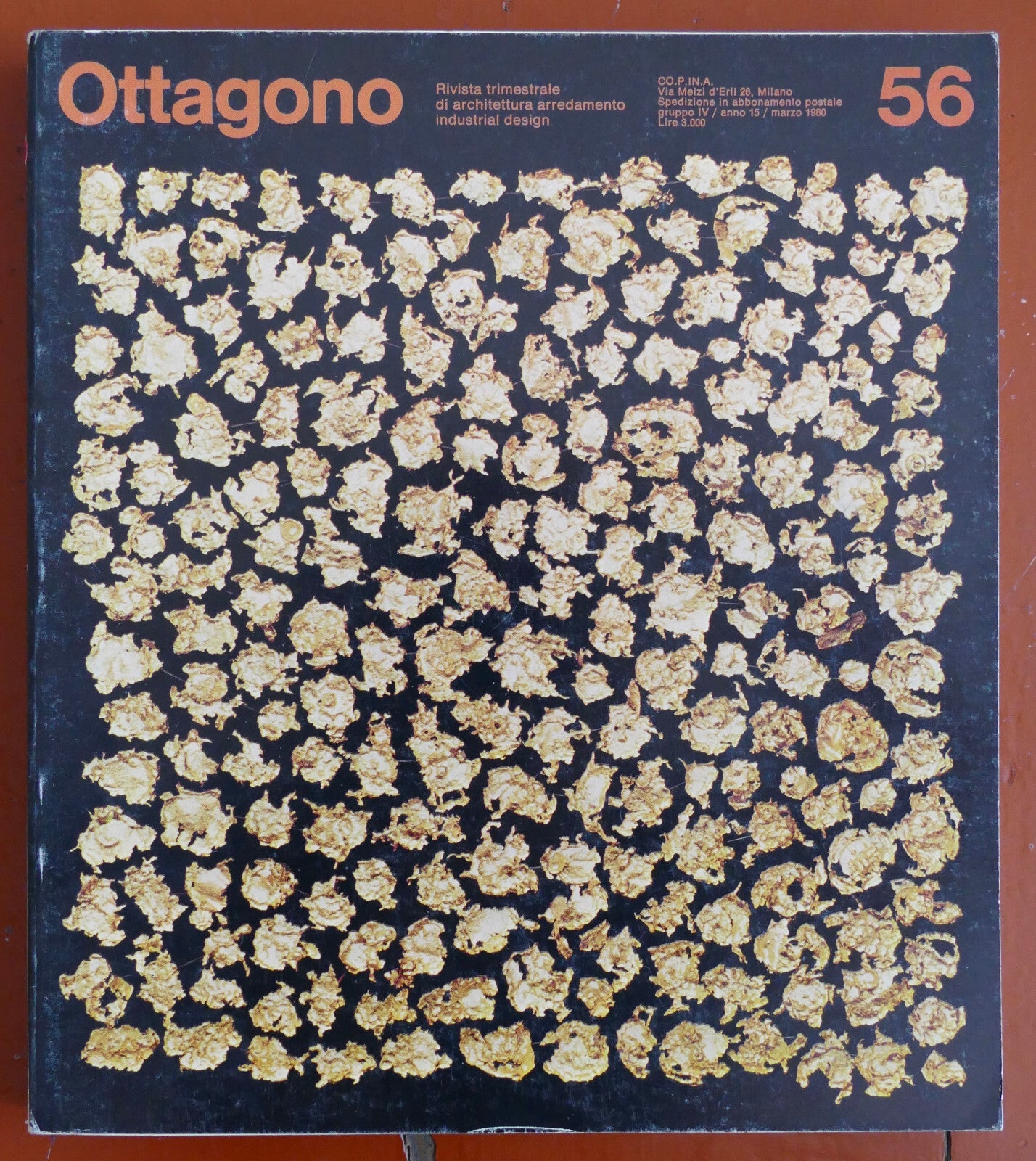 Ottagono n. 56 vintage 1980 rivista italiana di architettura su design industriale e arredamento