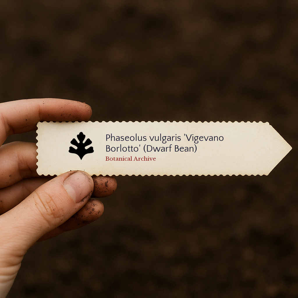Phaseolus vulgaris 'Vigevano Borlotto' | Dwarf Bean | 250 SEEDS