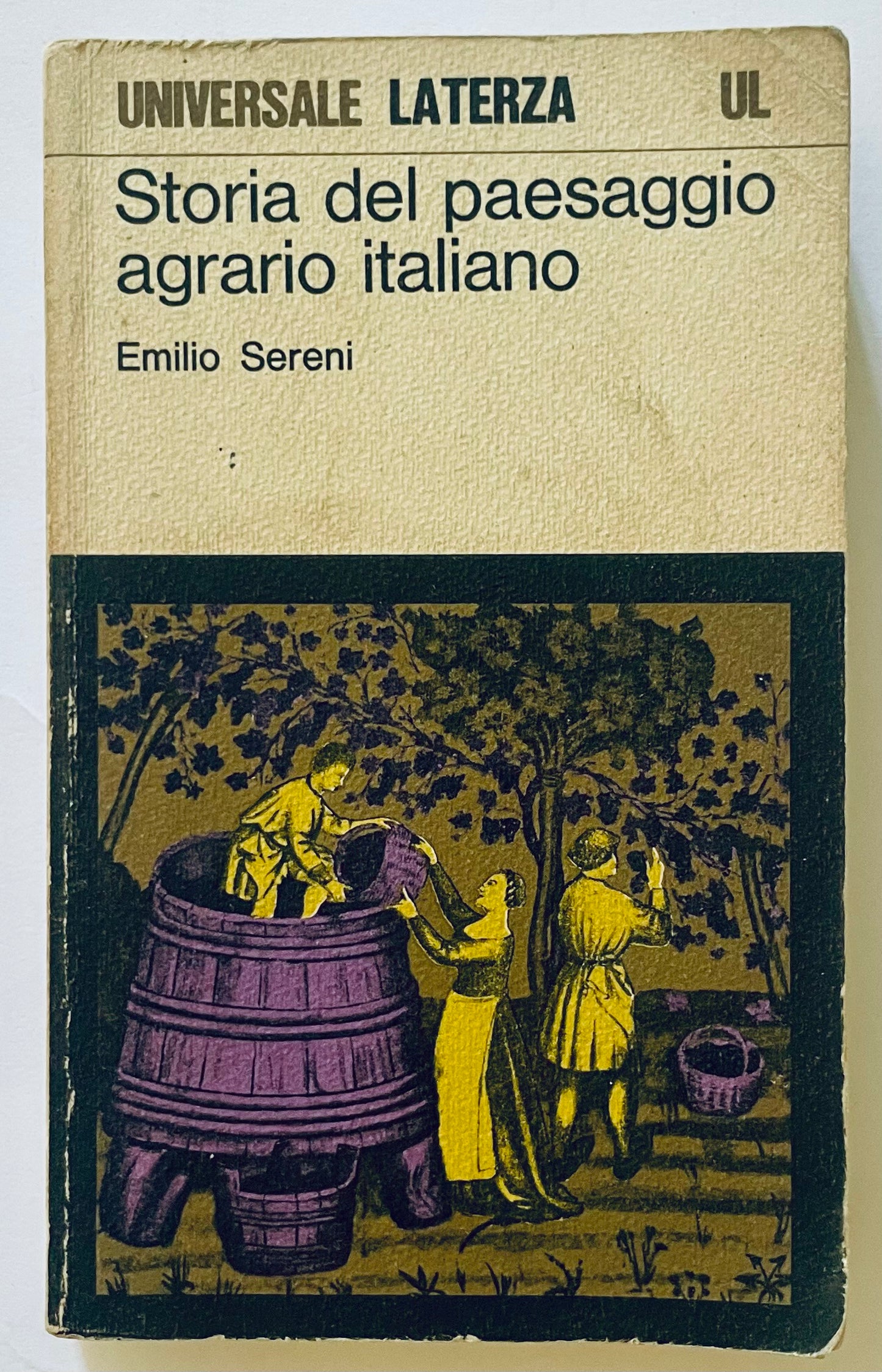 STORIA DEL PAESAGGIO AGRARIO ITALIANO, II EDIZ. 1974 | EMILIO SERENI