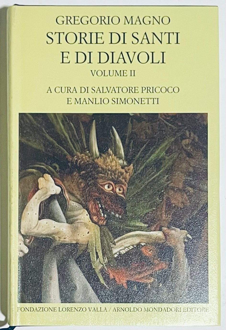 STORIE DI SANTI E DI DIAVOLI | I EDIZ. 2006 | GREGORIO MAGNO
