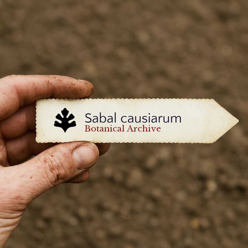 Sabal causiarum | Puerto Rican Hat Palm | 100 SEEDS