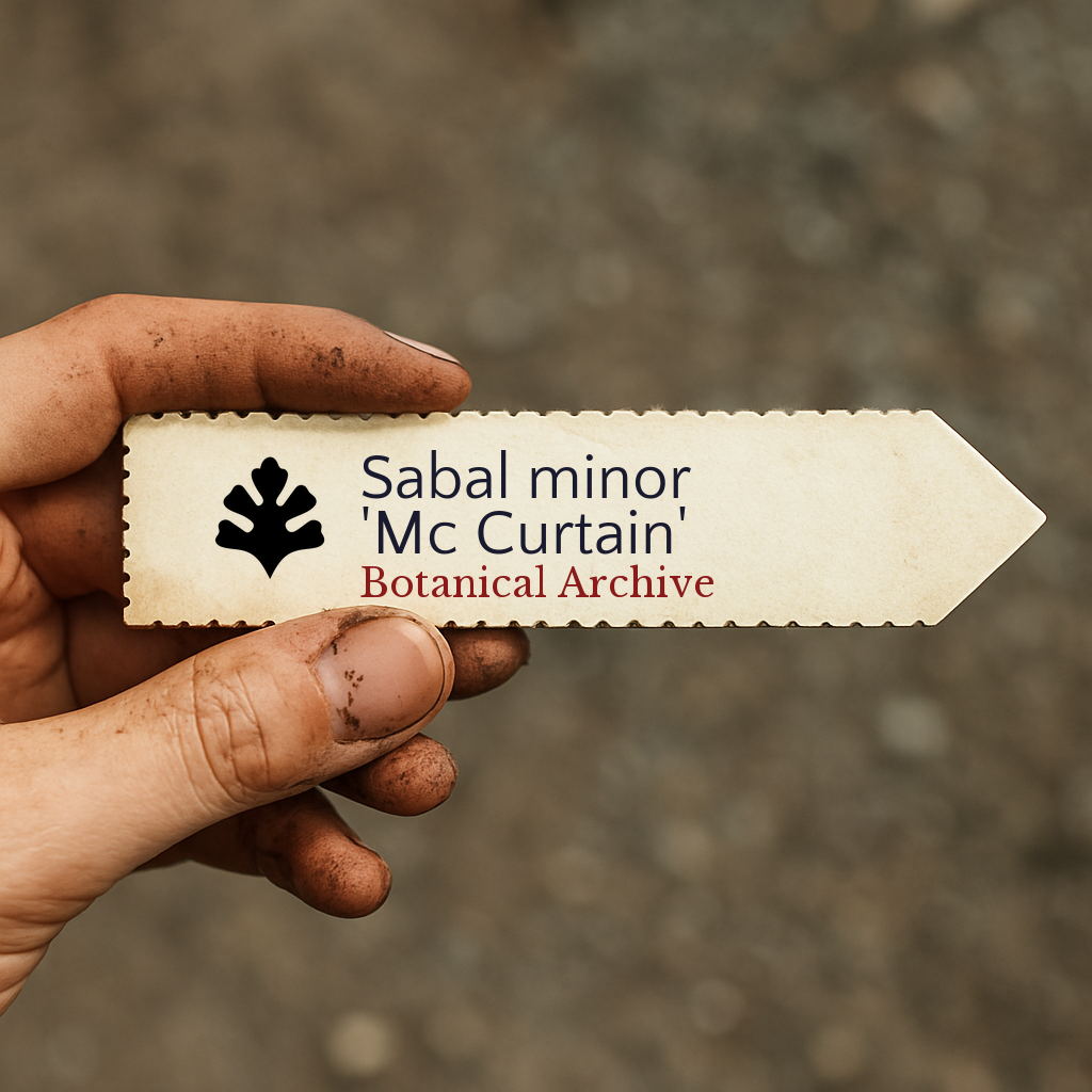 Sabal minor 'Mc Curtain' | Dwarf Palmetto | 100 SEEDS