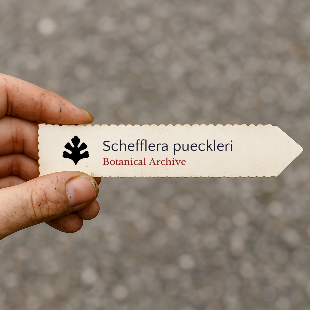 Schefflera pueckleri | Mallet Flower | 10 SEEDS