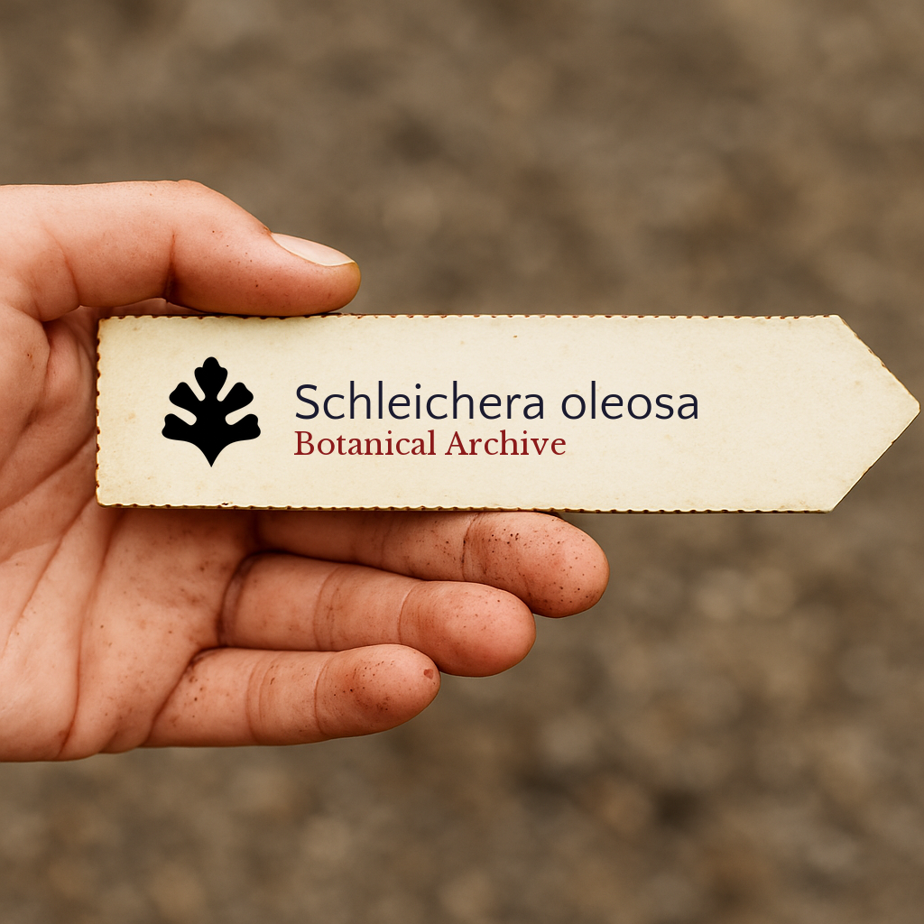 Schleichera oleosa | Malay Lac Tree, Ceylon Oak | 1000 SEEDS
