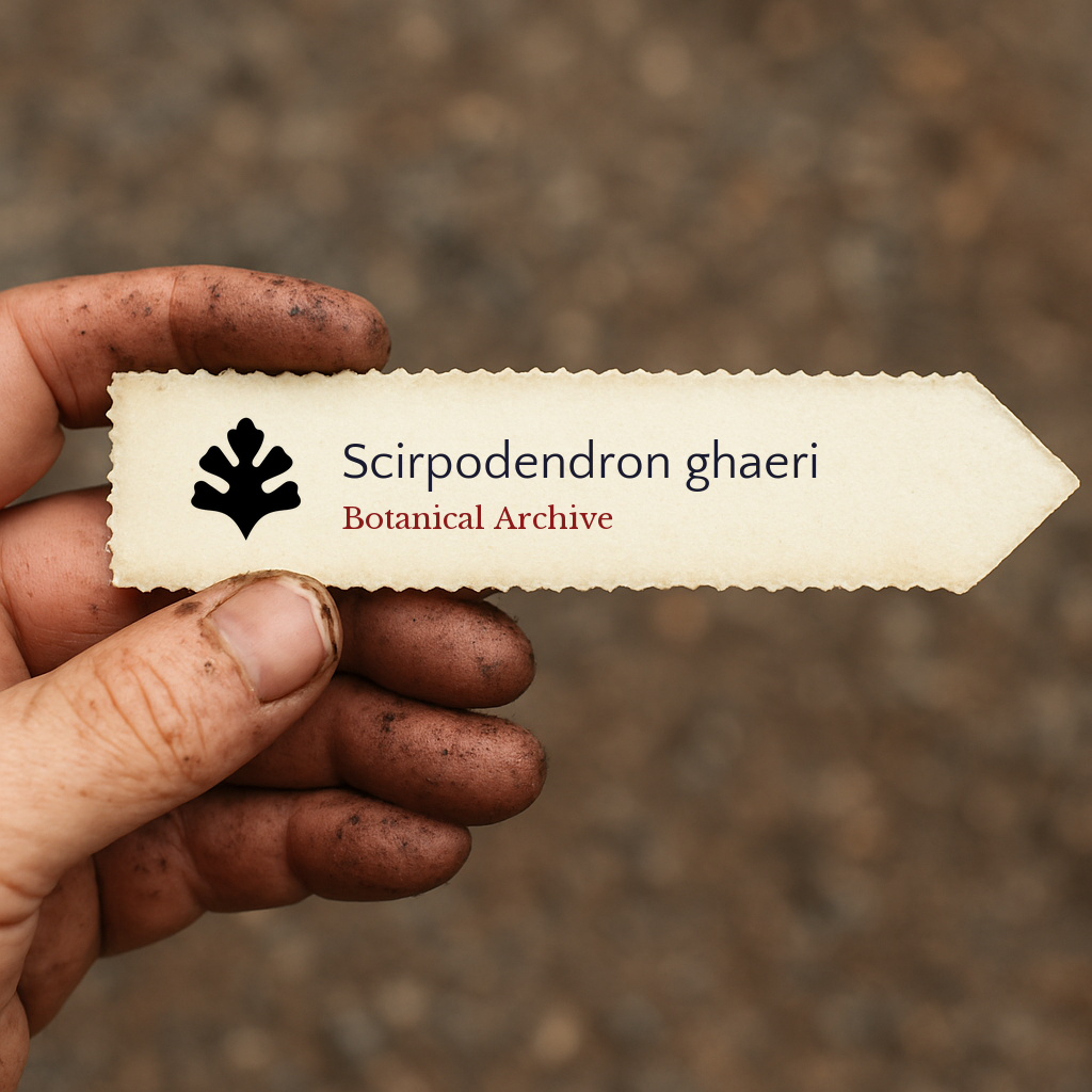 Scirpodendron ghaeri | 10 SEEDS