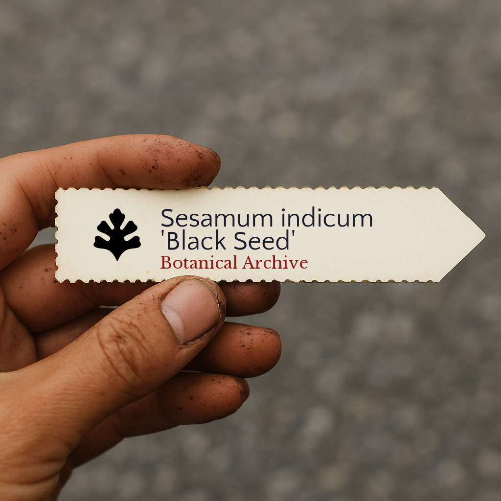 Sesamum indicum 'Black Seed' | 100 SEEDS