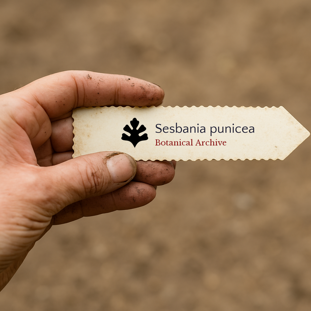 Sesbania punicea | Rattlebox Tree | 10 SEMI