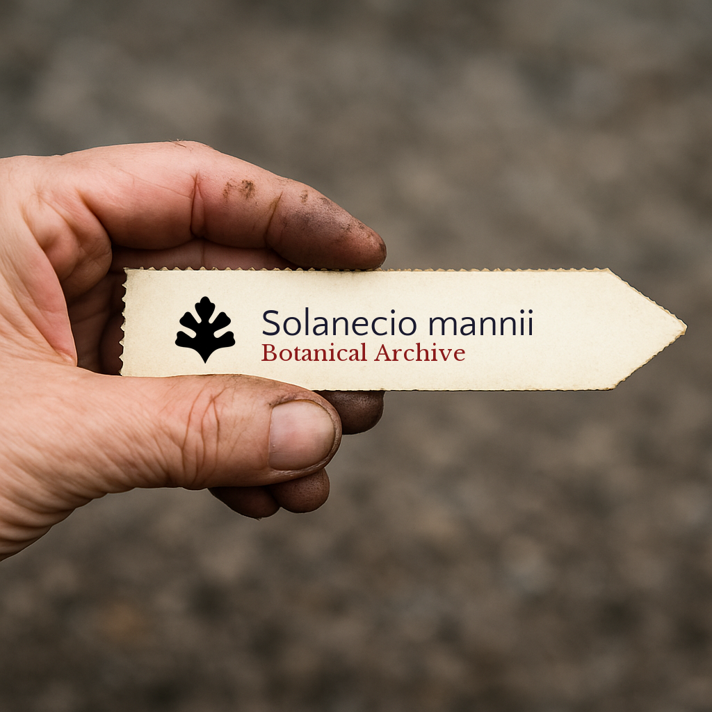 Solanecio mannii | 100 SEEDS