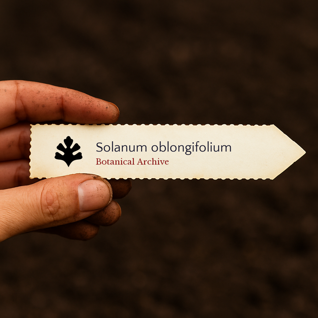 Solanum oblongifolium | 10 SEEDS