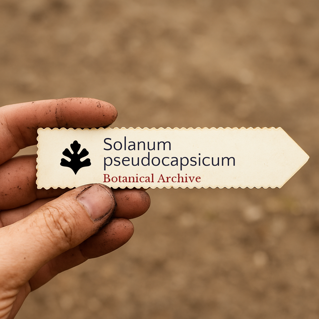 Solanum pseudocapsicum | Jerusalem Cherry | 10 SEEDS