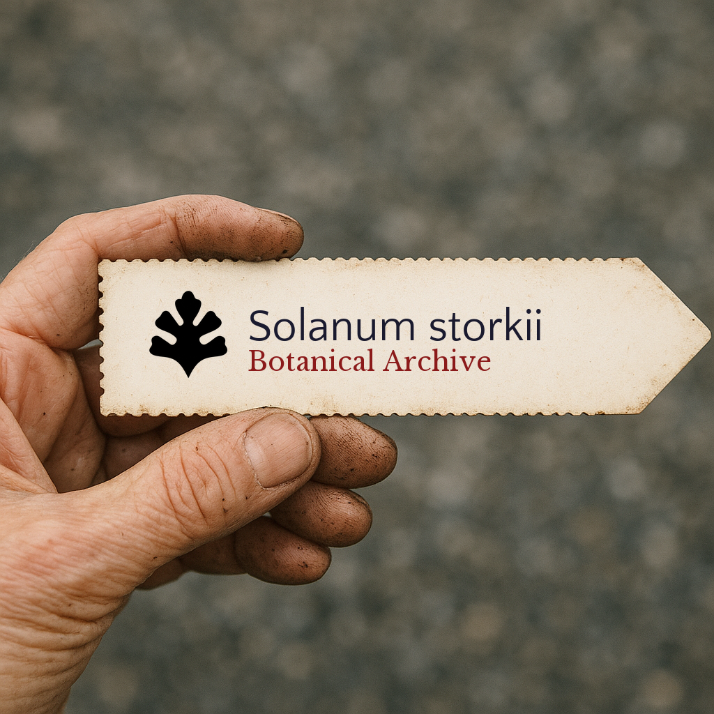 Solanum storkii | Talamanca Tree Nightshade | 10 SEMI