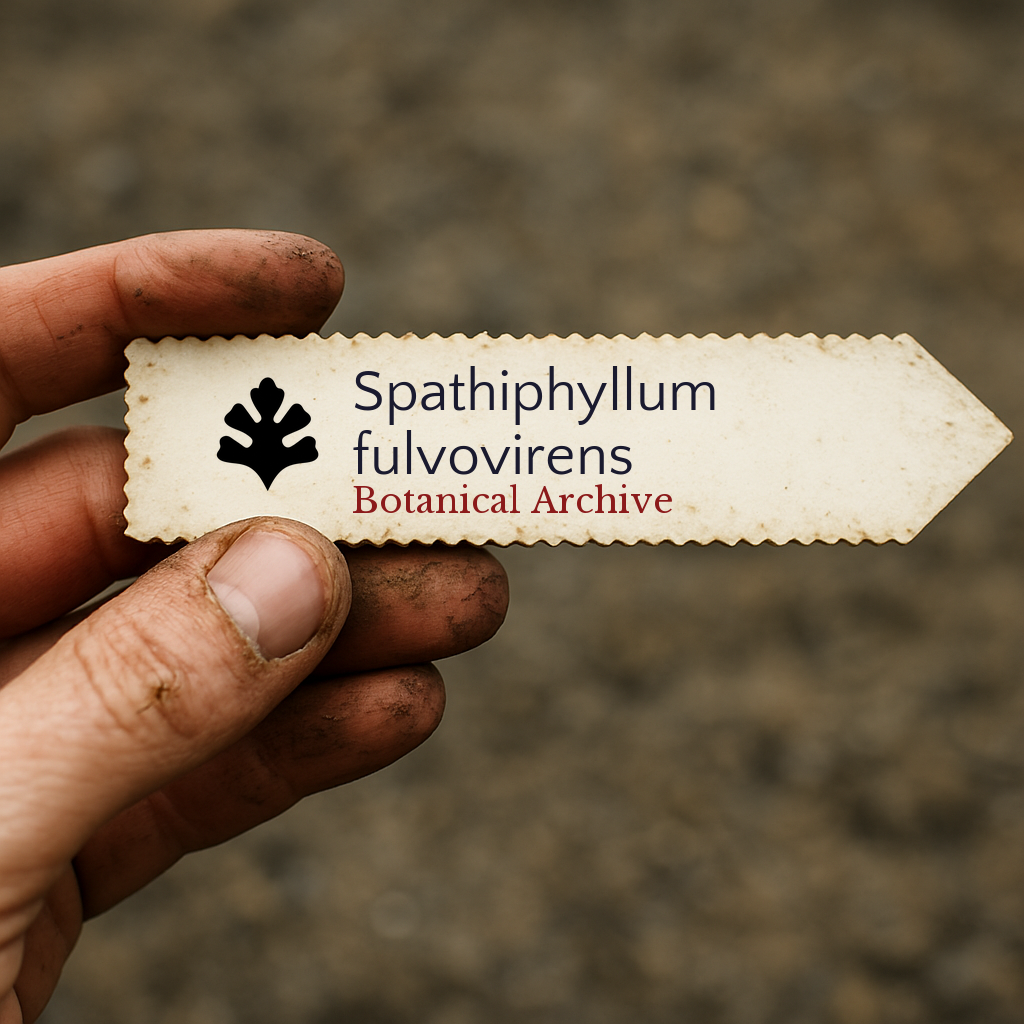Spathiphyllum fulvovirens | 10 SEMI