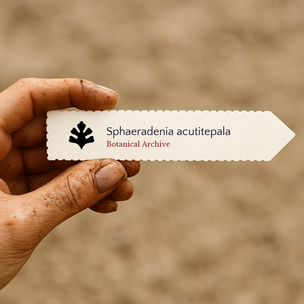 Sphaeradenia acutitepala | 10 SEMI