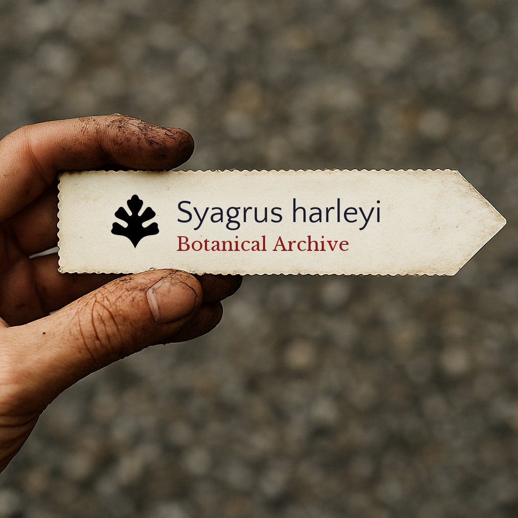 Syagrus harleyi | Fox Palm | 100 SEMI