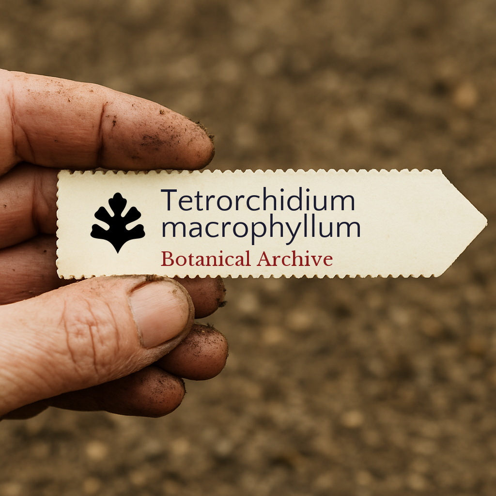 Tetrorchidium macrophyllum | 10 SEEDS