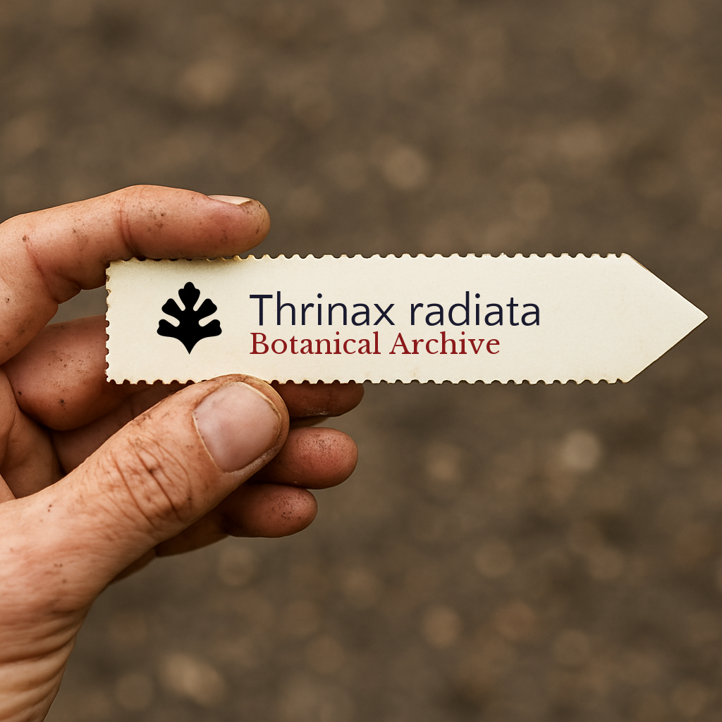 Thrinax radiata | Florida Thatch Palm | 10 SEMI
