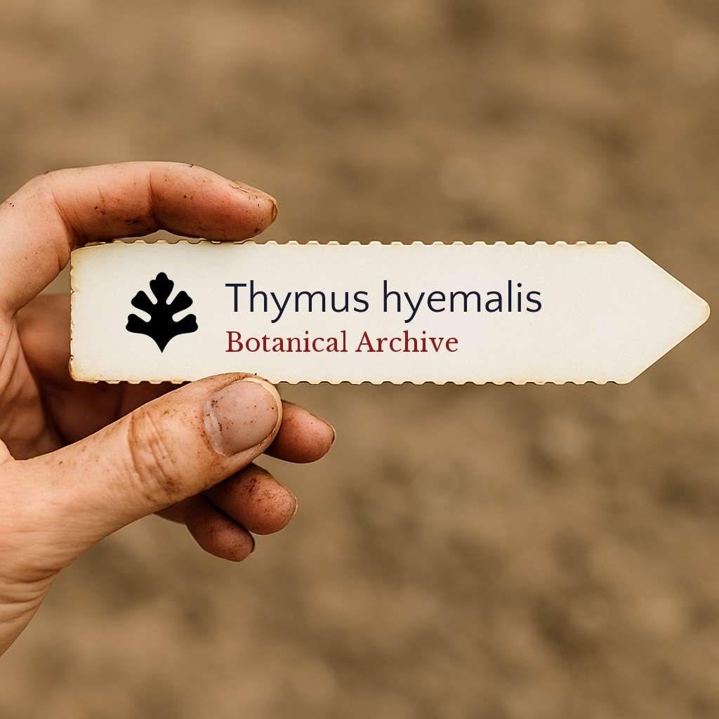 Thymus hyemalis | 1000 SEMI