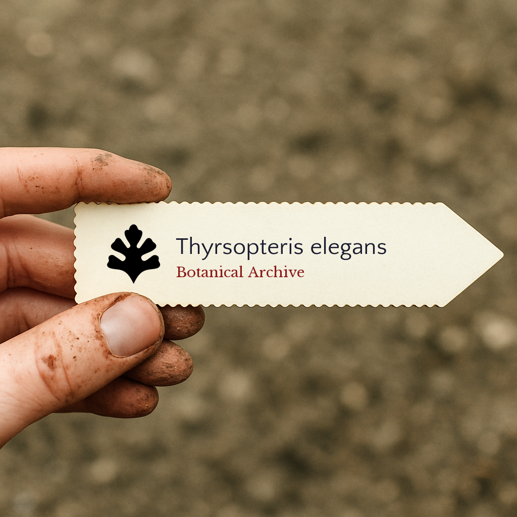 Thyrsopteris elegans | 100 SEMI