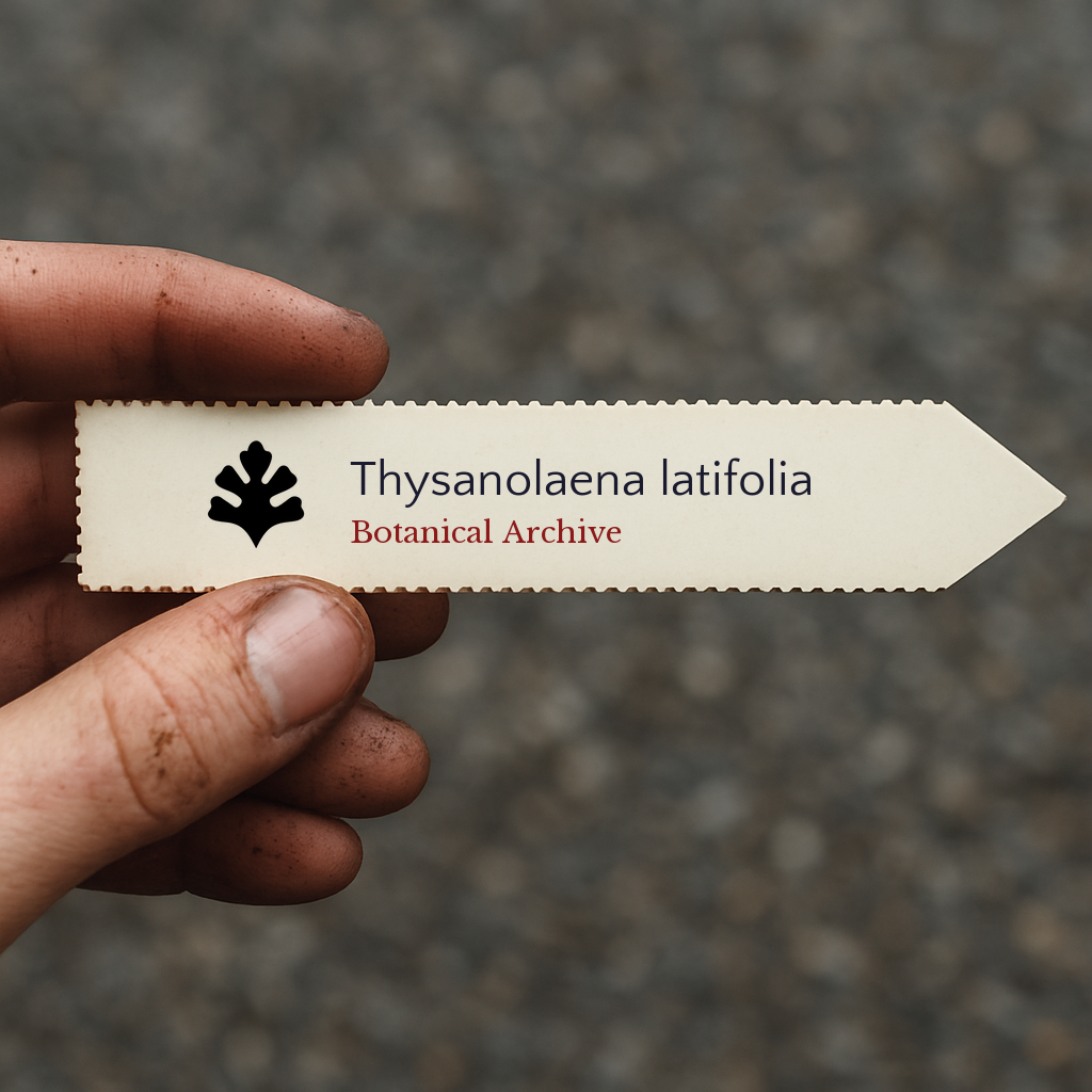 Thysanolaena latifolia | Tiger Grass | 100000 SEEDS