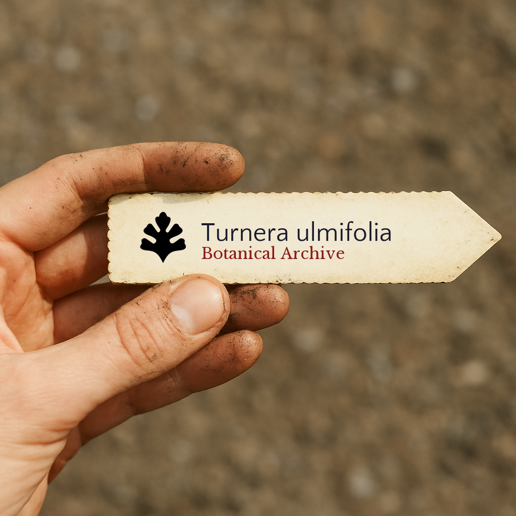 Turnera ulmifolia | False Damiana, Yellow Alder | 10 SEEDS