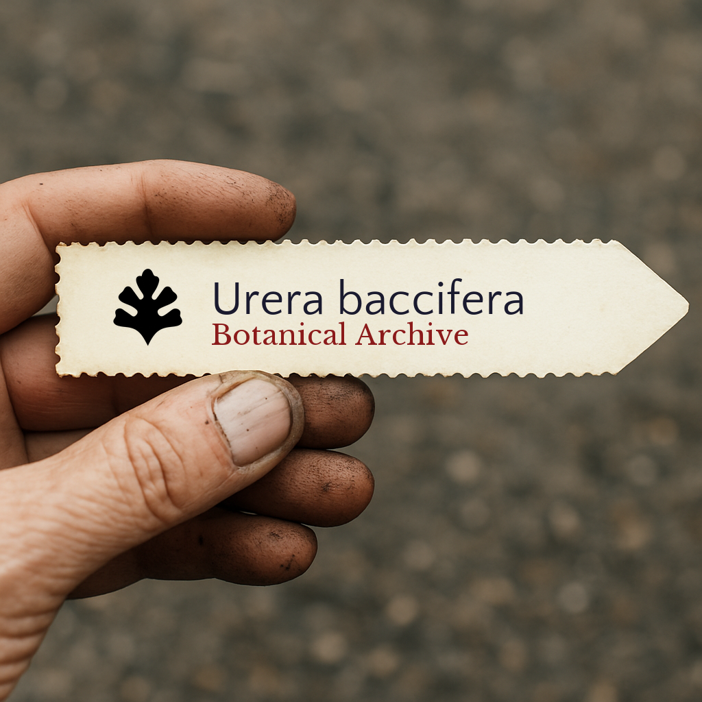 Urera baccifera | Pink Scratchbush, Mexican Nettle Tree | 10000 SEMI